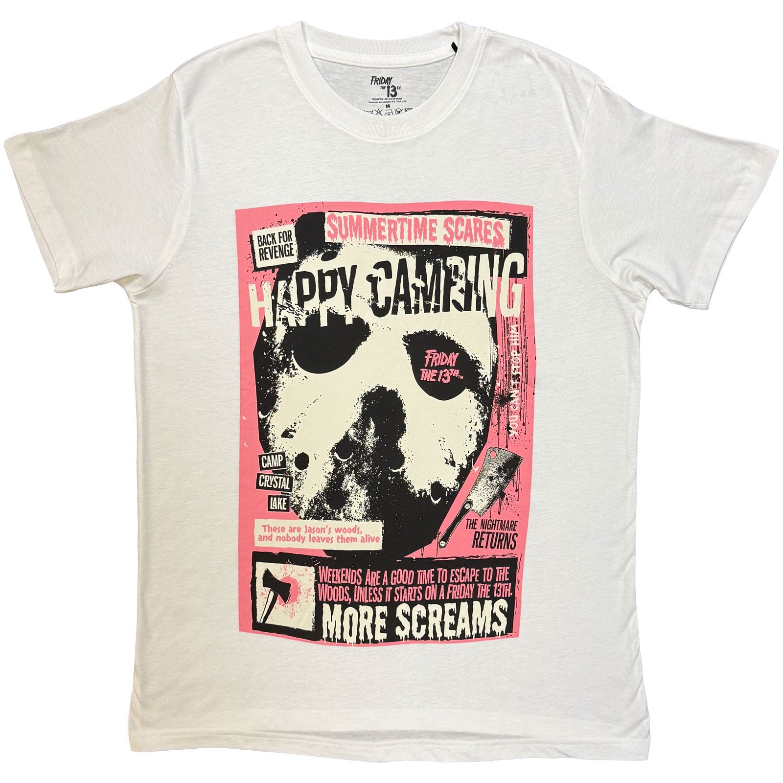 Friday the 13th: Happy Camping T-shirt – officielt merchandise