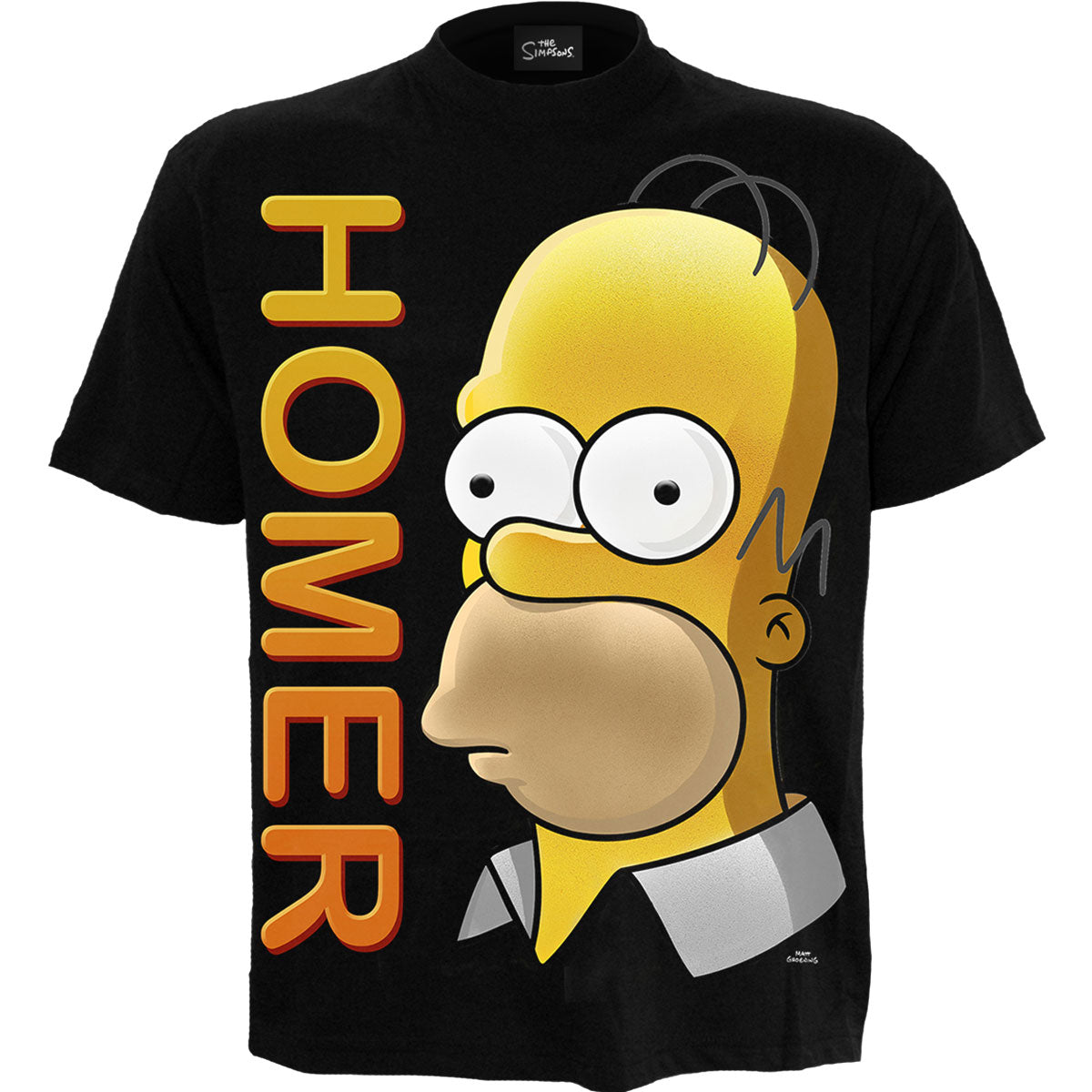The Simpsons: Homer Portrait T-shirt – officielt merchandise