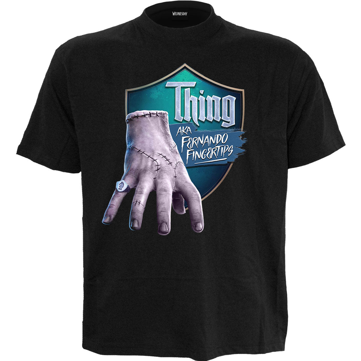 Wednesday: Fernando Fingertips' T-shirt – officielt merchandise