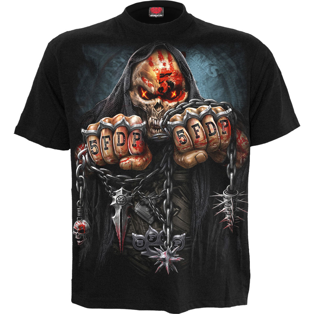 Five Finger Death Punch: Game Over T-shirt – officielt merchandise