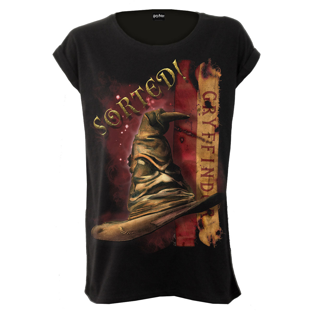 Harry Potter: Gryffindor Hat T-shirt – officielt merchandise