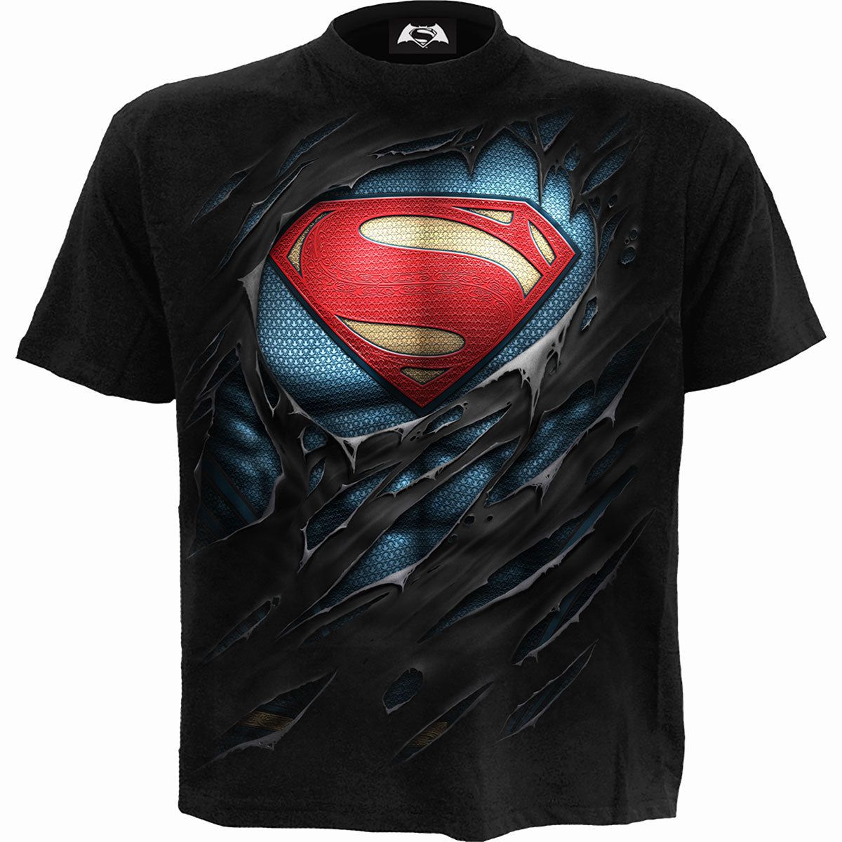 DC Comics: Superman Ripped T-shirt – officielt merchandise
