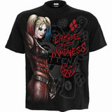 DC Comics: Batman Harley Quinn Embrace Madness T-shirt – officielt merchandise