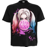 DC Comics: Batman Harley Quinn Mad Love T-shirt – officielt merchandise