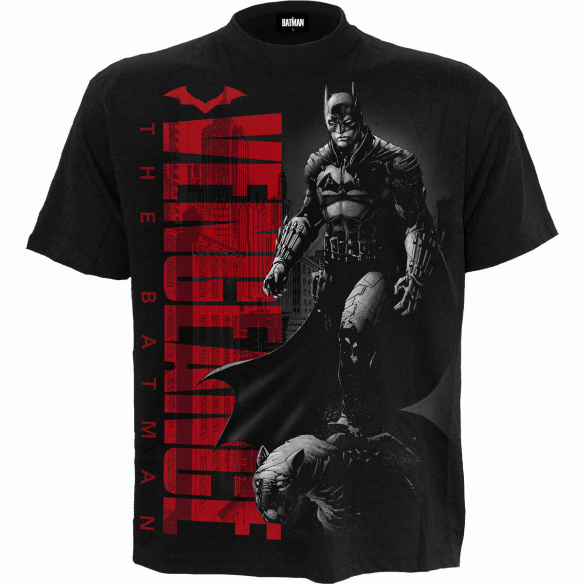 DC Comics: The Batman Comic Cover T-shirt – officielt merchandise