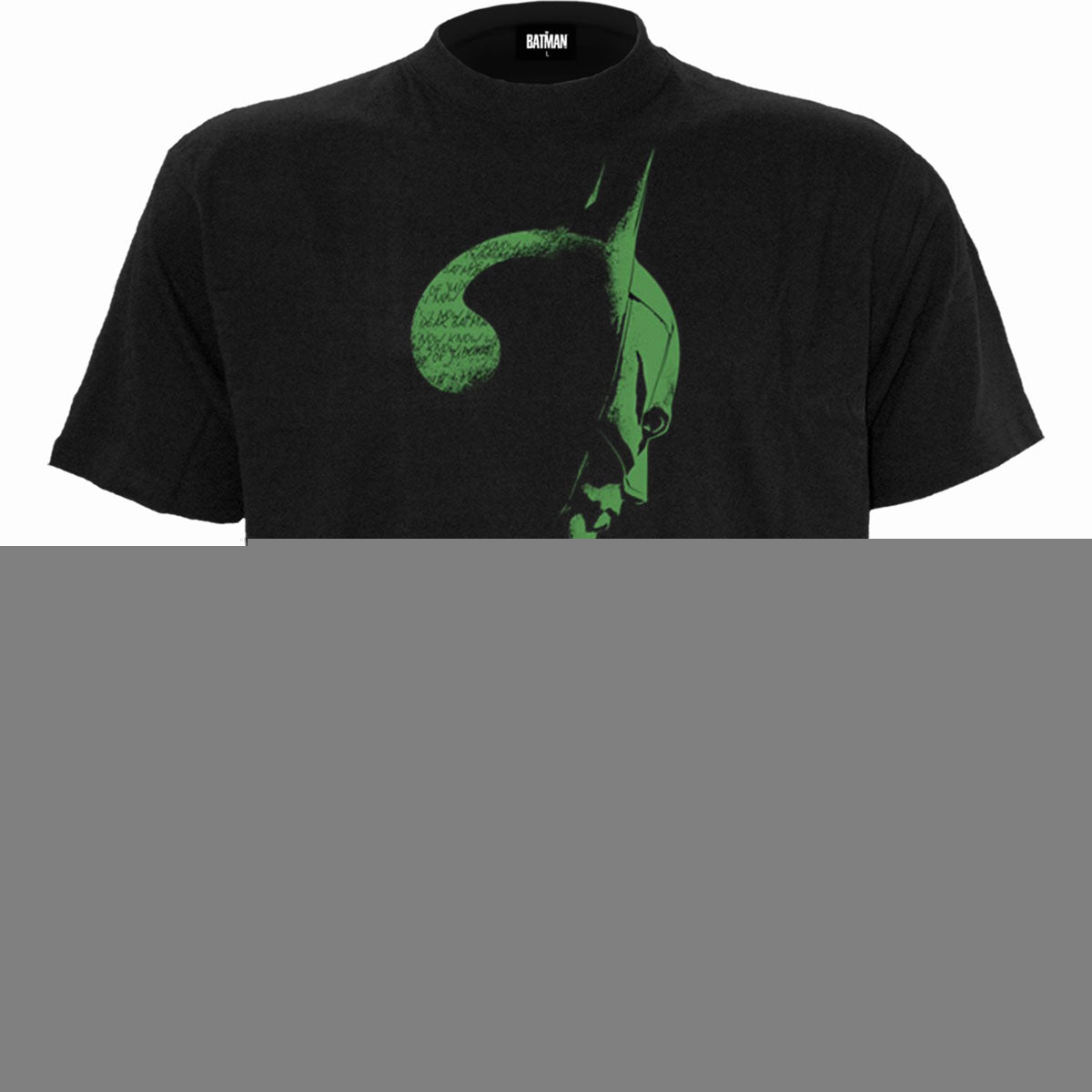DC Comics: The Batman Glow In The Dark Logo T-shirt – officielt merchandise