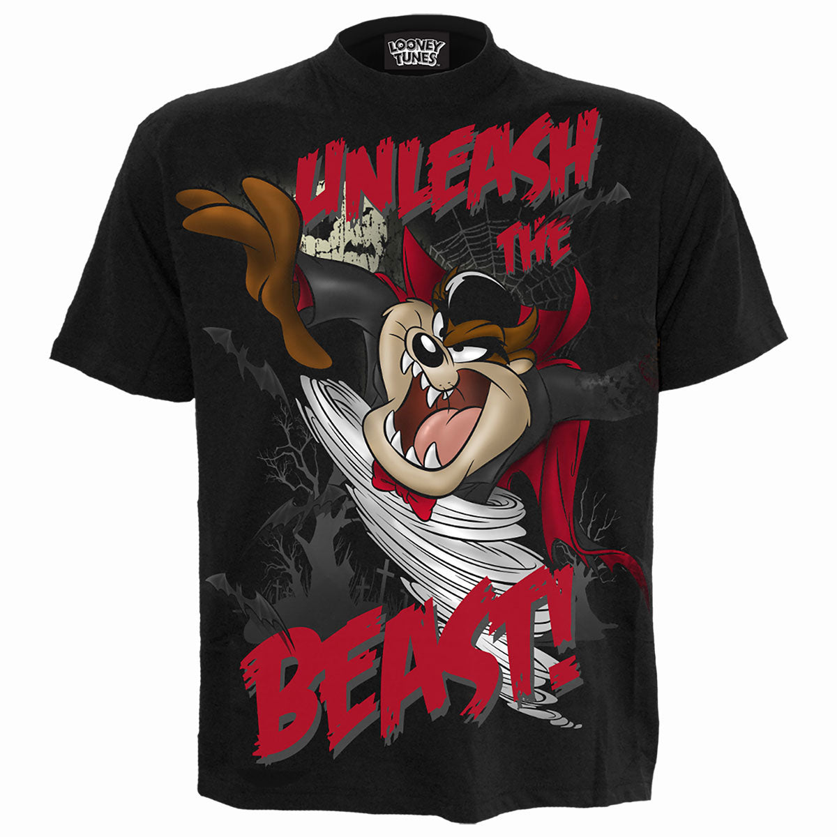 Looney Tunes: Taz Unleash The Beast T-shirt – officielt merchandise