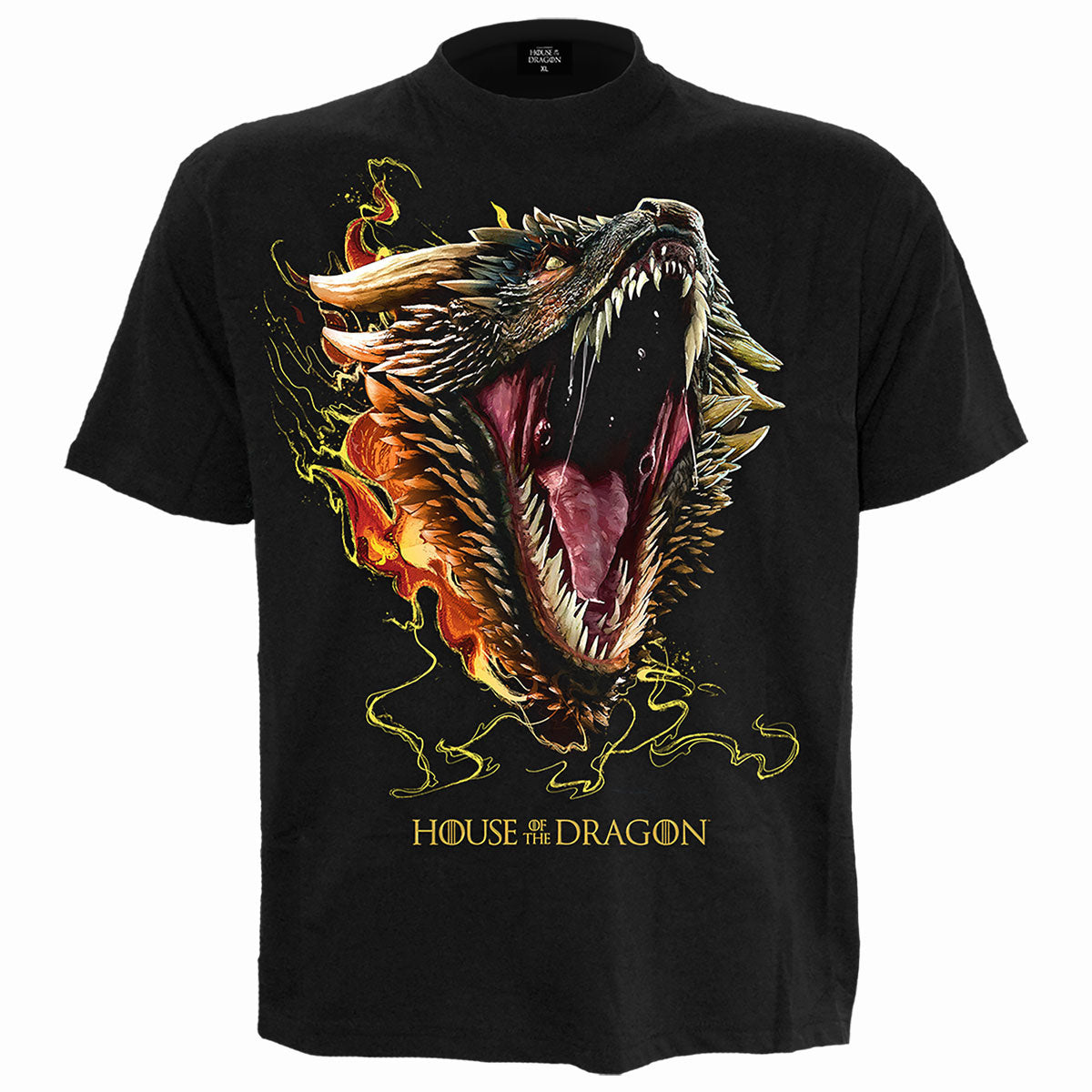 House of the Dragon: HOD2 Drogon T-shirt – officielt merchandise