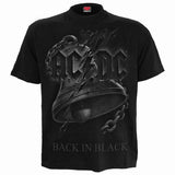 AC/DC: Back In Black Torn T-shirt – officielt merchandise