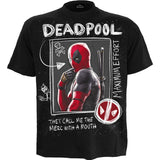 Marvel Comics: Deadpool Wolverine Sketches T-shirt – officielt merchandise