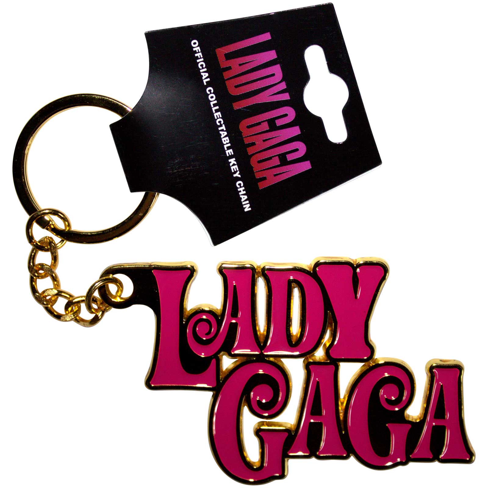 Lady Gaga: Swirly Logo Keychain