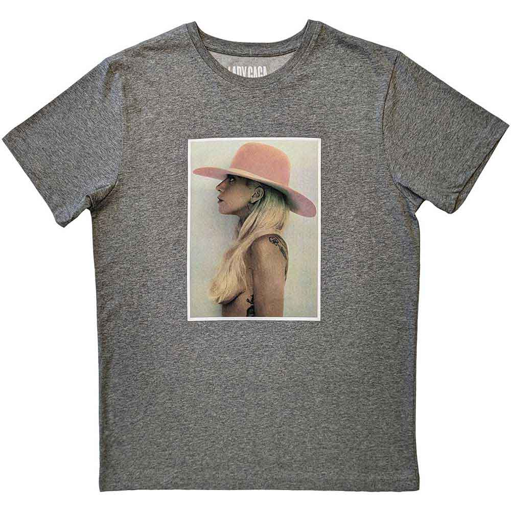 Lady Gaga: Pink Hat T-shirt – officielt merchandise
