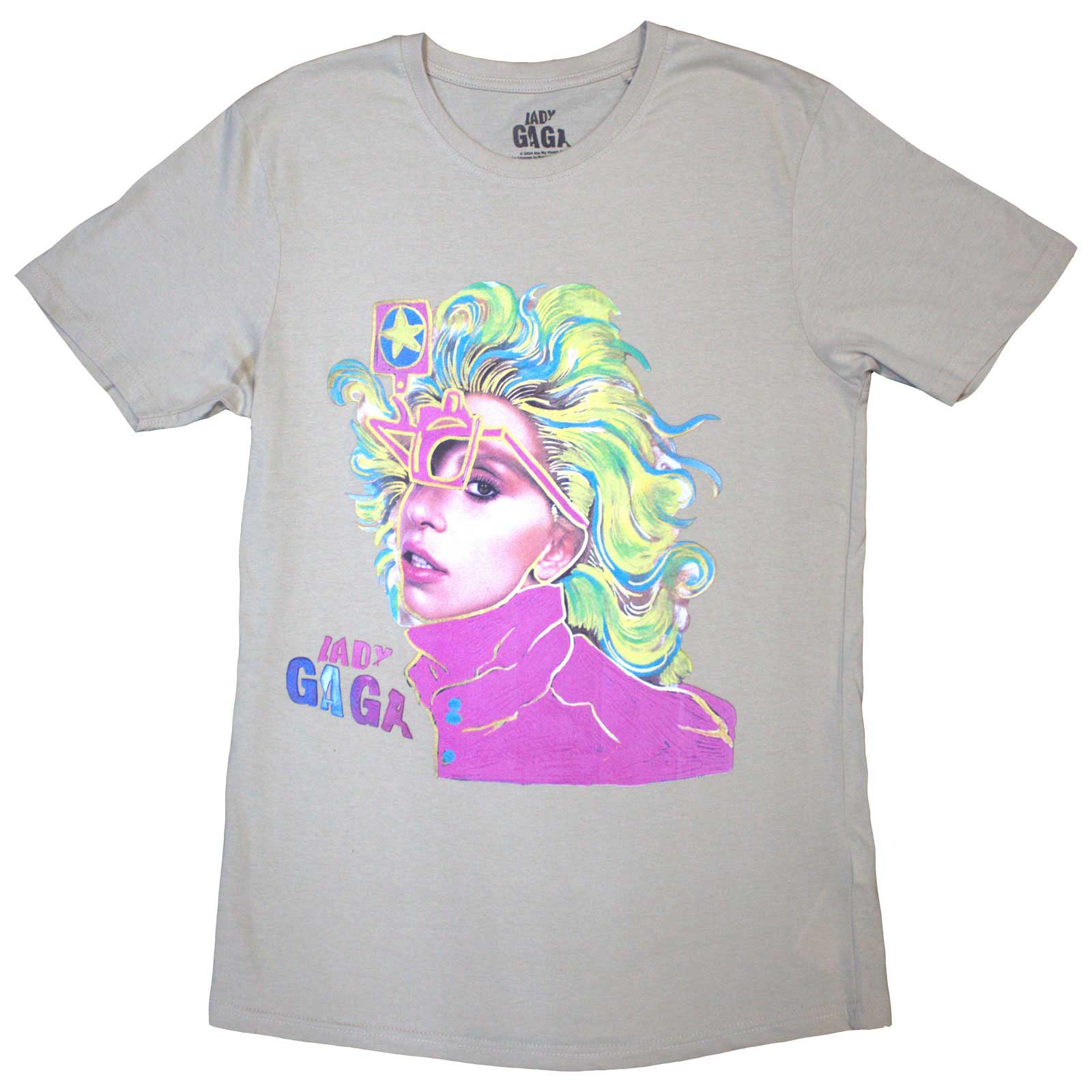 Lady Gaga: Colour Sketch T-Shirt