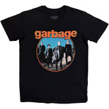 Garbage: Band Circle T-Shirt