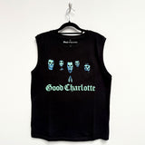 Good Charlotte: Generation Rx Skull Faces Tank T-Shirt