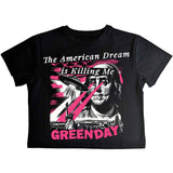 Green Day: American Dream Crop Top (Kvinder)