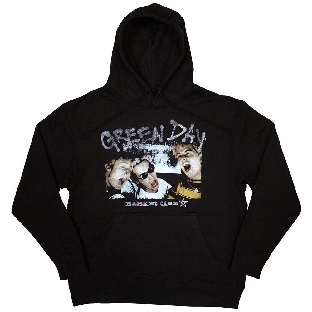 Green Day: Basket Case Star Pullover Hoodie