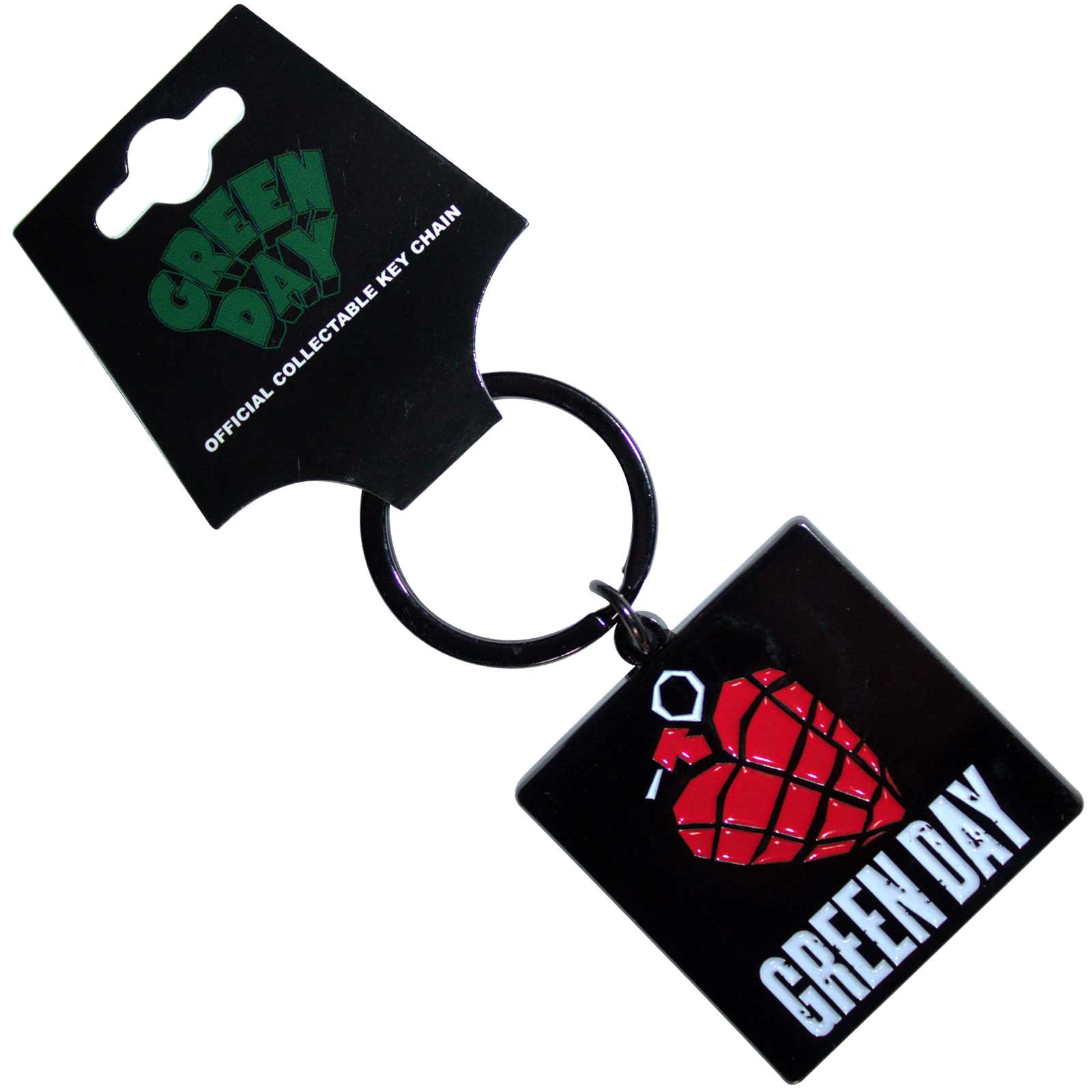 Green Day: Grenade Logo Keychain