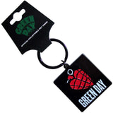 Green Day: Grenade Logo Keychain