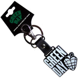Green Day: Stacked Logo & Grenade Keychain