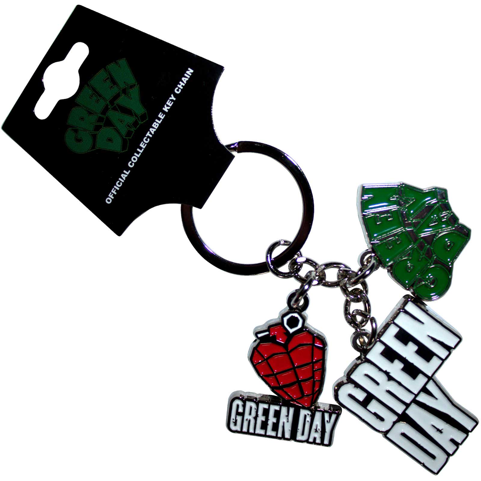 Green Day: Logo Charms Keychain