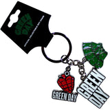 Green Day: Logo Charms Keychain