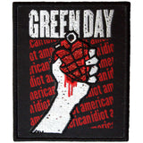 Green Day: American Idiot Text Repeat Standard Patch