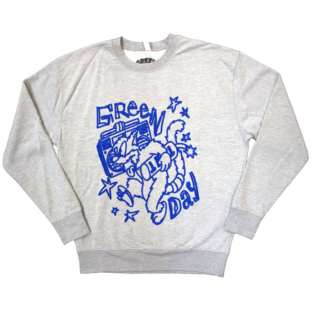 Green Day: Cat Blaster Sweatshirt