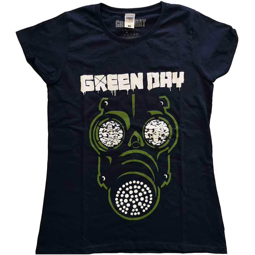 Green Day: Green Mask T-shirt – officielt merchandise