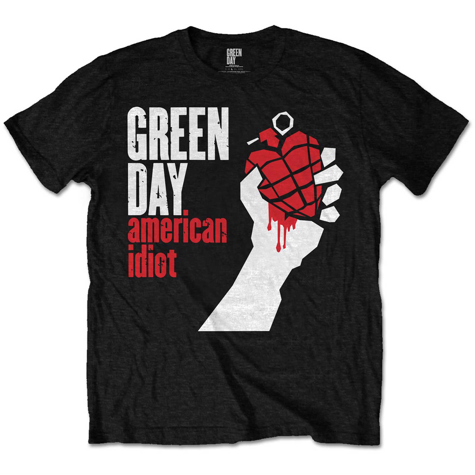Green Day: American Idiot T-shirt – officielt merchandise