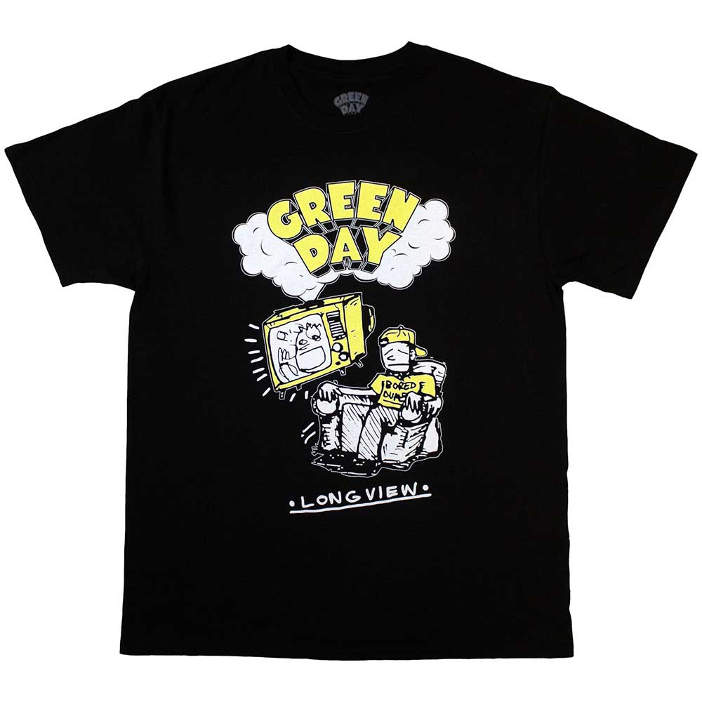 Green Day: Longview Doodle T-shirt – officielt merchandise