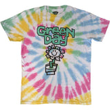 Green Day: Flower Pot (Wash Collection) T-shirt – officielt merchandise