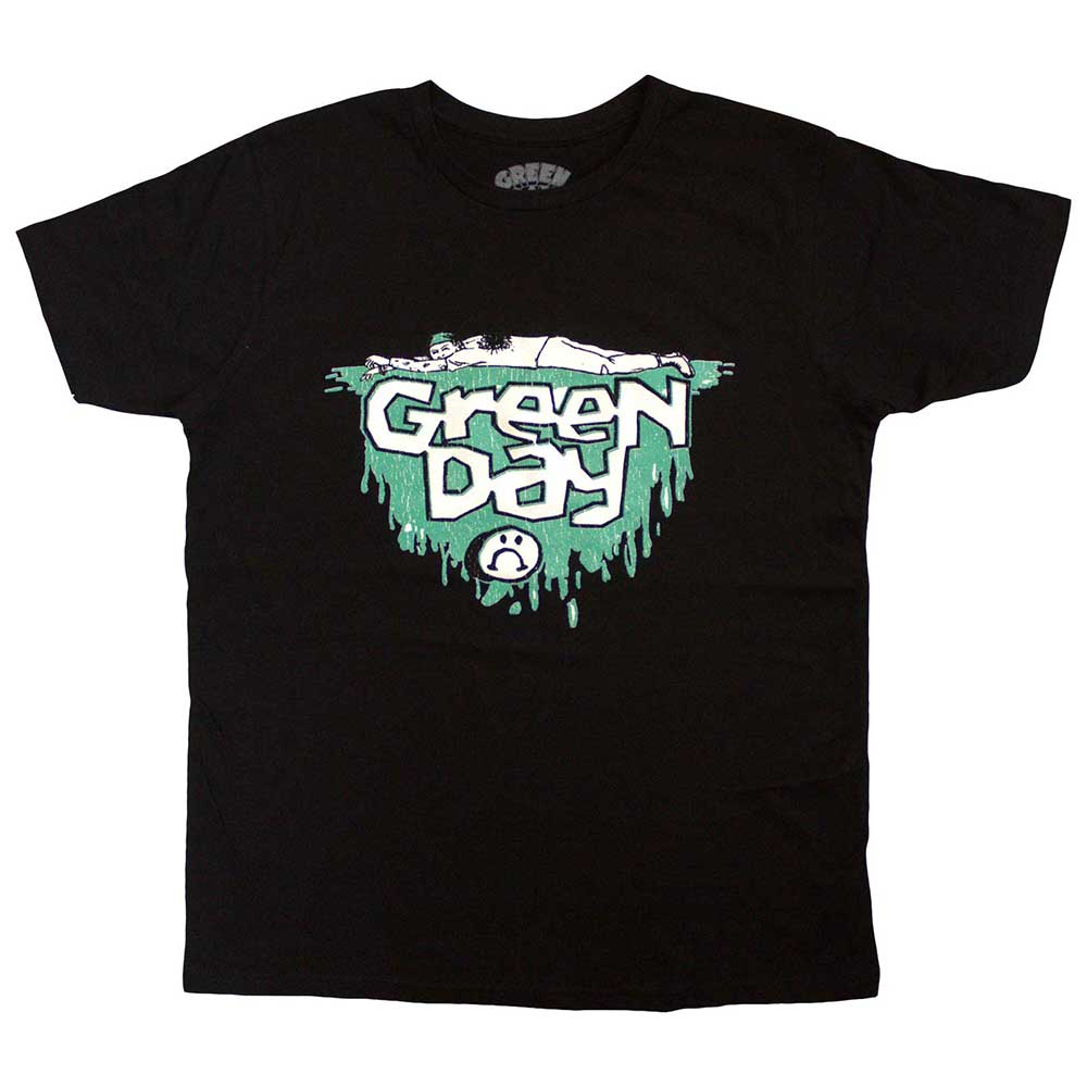 Green Day: Sad Smiley T-Shirt