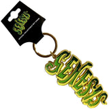 Genesis: Green Classic Logo Keychain