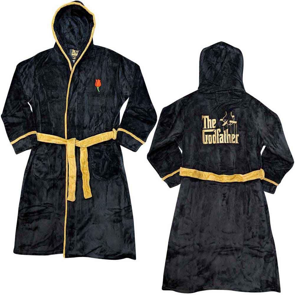 The Godfather: Rose & Logo Bathrobe – officielt merchandise
