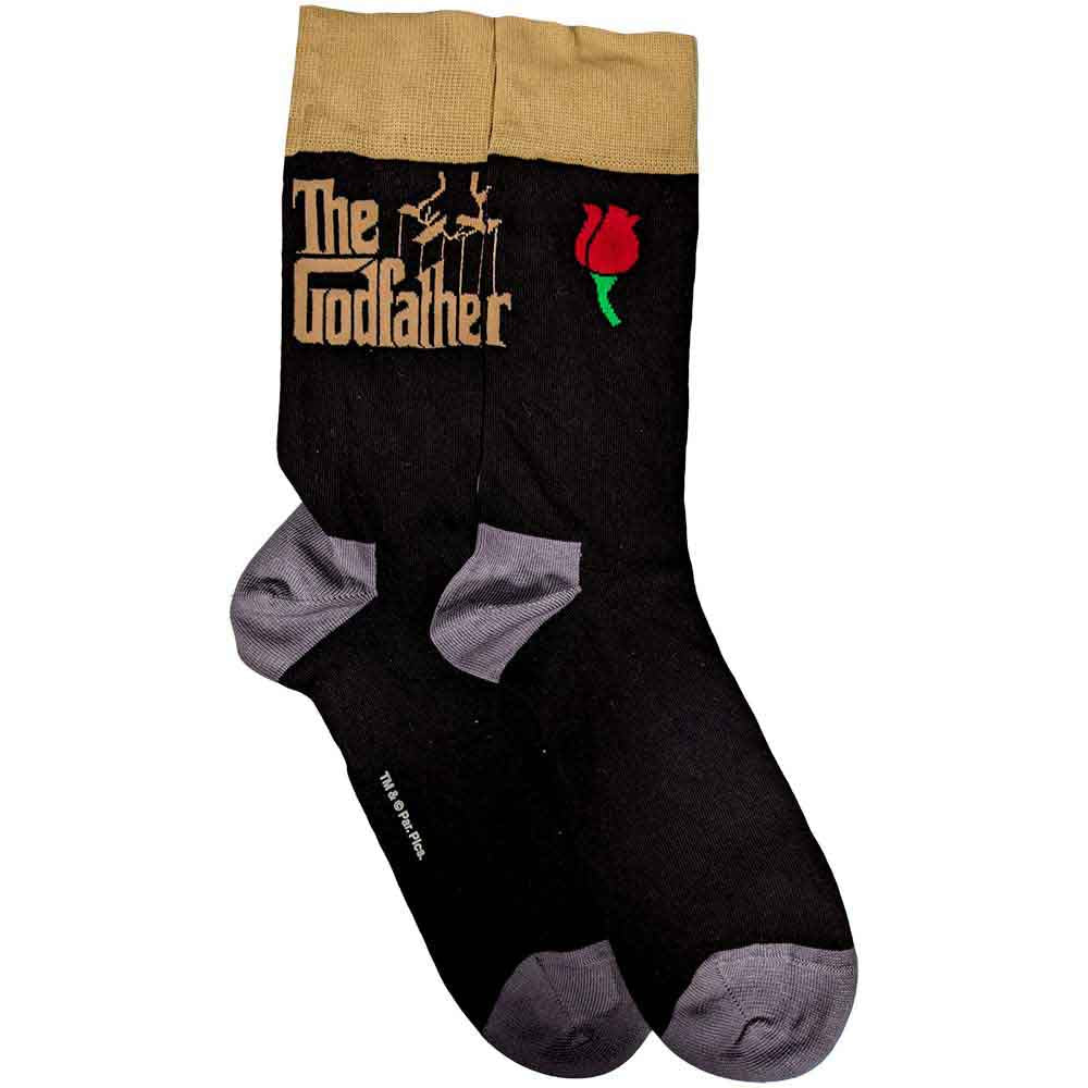 The Godfather: Logo Gold (UK Size 7 - 11) Strømper – officielt merchandise