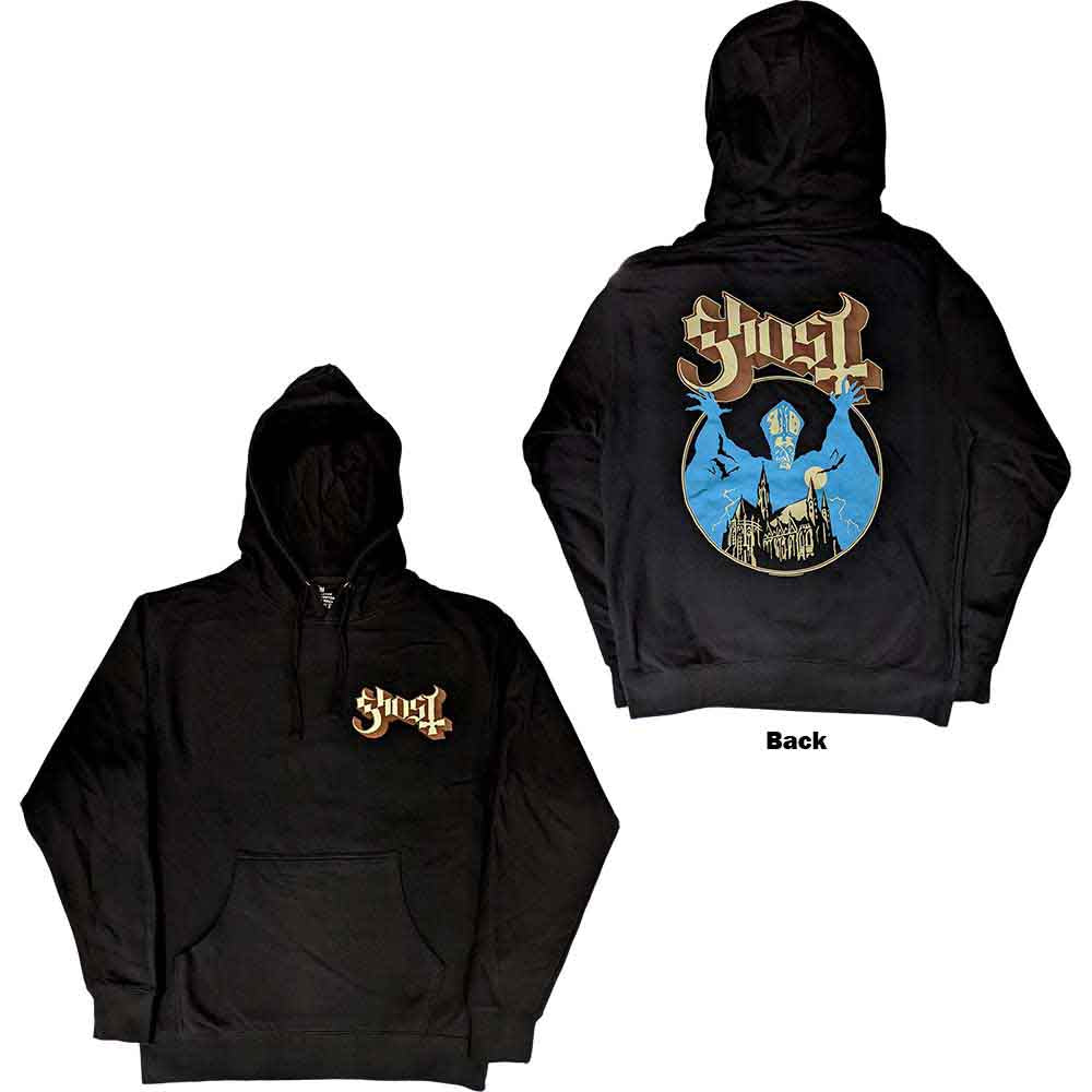 Ghost: Pocket Logo & Opus Hoodie – officielt merchandise