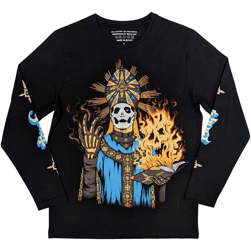 Ghost: The Burning (Sleeve Print) Long Sleeve – officielt merchandise