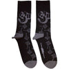 Ghost: Symbol Pattern Ankle Socks
