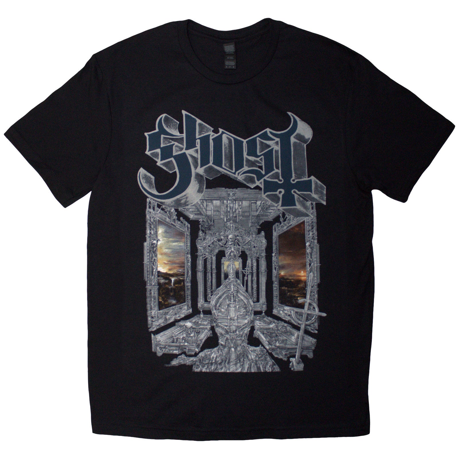 Ghost: Skeleta T-shirt – officielt merchandise