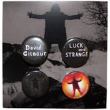 David Gilmour: Luck & Strange Pin Badge Set