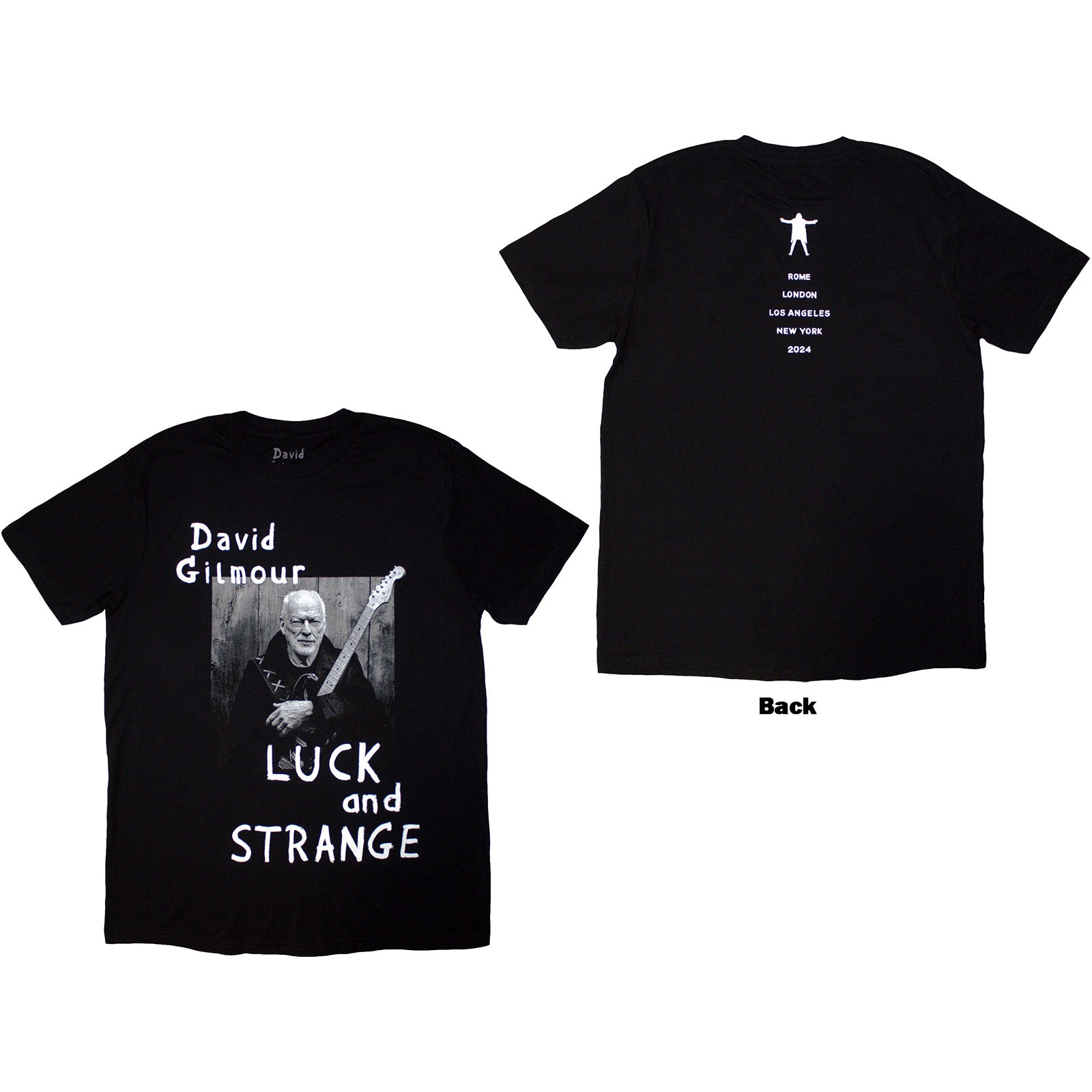 David Gilmour: Luck & Strange Portrait T-Shirt