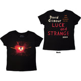 David Gilmour: Luck & Strange Stage Shot T-shirt – officielt merchandise
