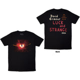 David Gilmour: Luck & Strange Stage Shot T-shirt – officielt merchandise
