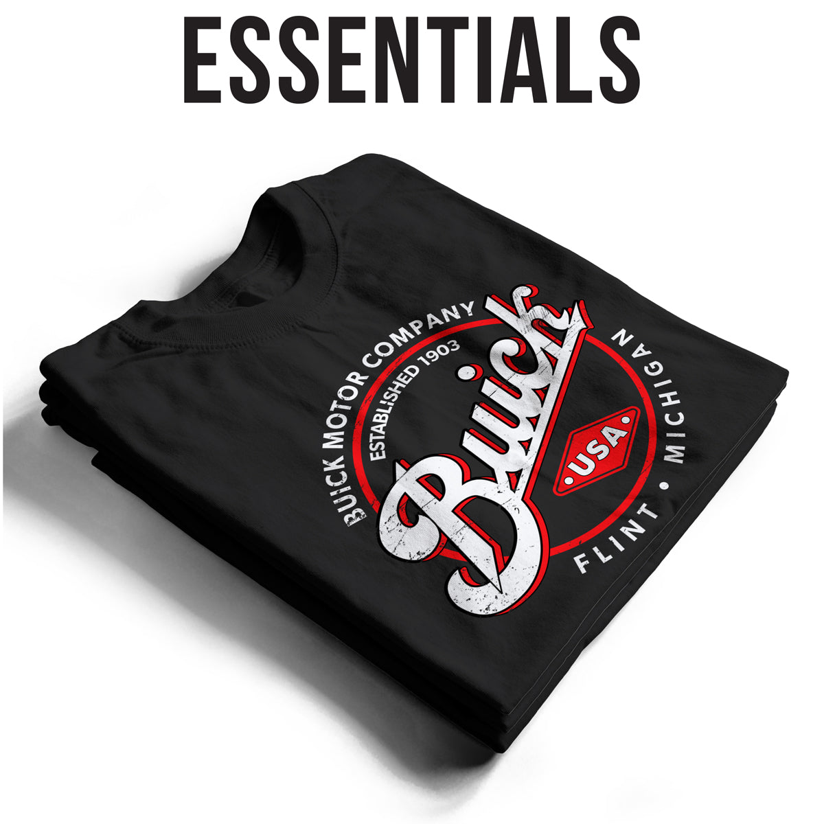 Buick Motor Company Bulk T-Shirt T-Shirt fra Buick