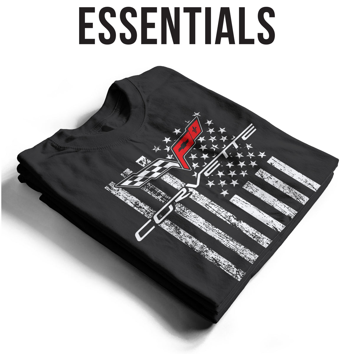 Corvette - Made In The USA Bulk T-Shirt T-Shirt fra Corvette