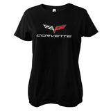 Corvette C6 Logo Girly Tee