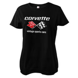Corvette Vintage Sport Cars Girly Tee Girly Tee fra Corvette