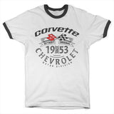 Corvette Detroit Original Ringer Tee Ringer Tee fra Corvette