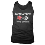 Corvette Vintage Sport Cars Tank Top Tank Top fra Corvette